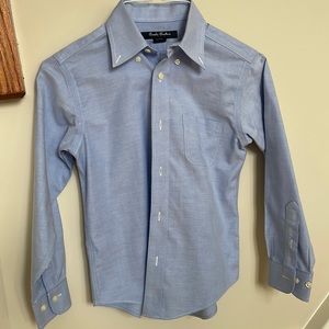 Brooks Brothers blue button down shirt